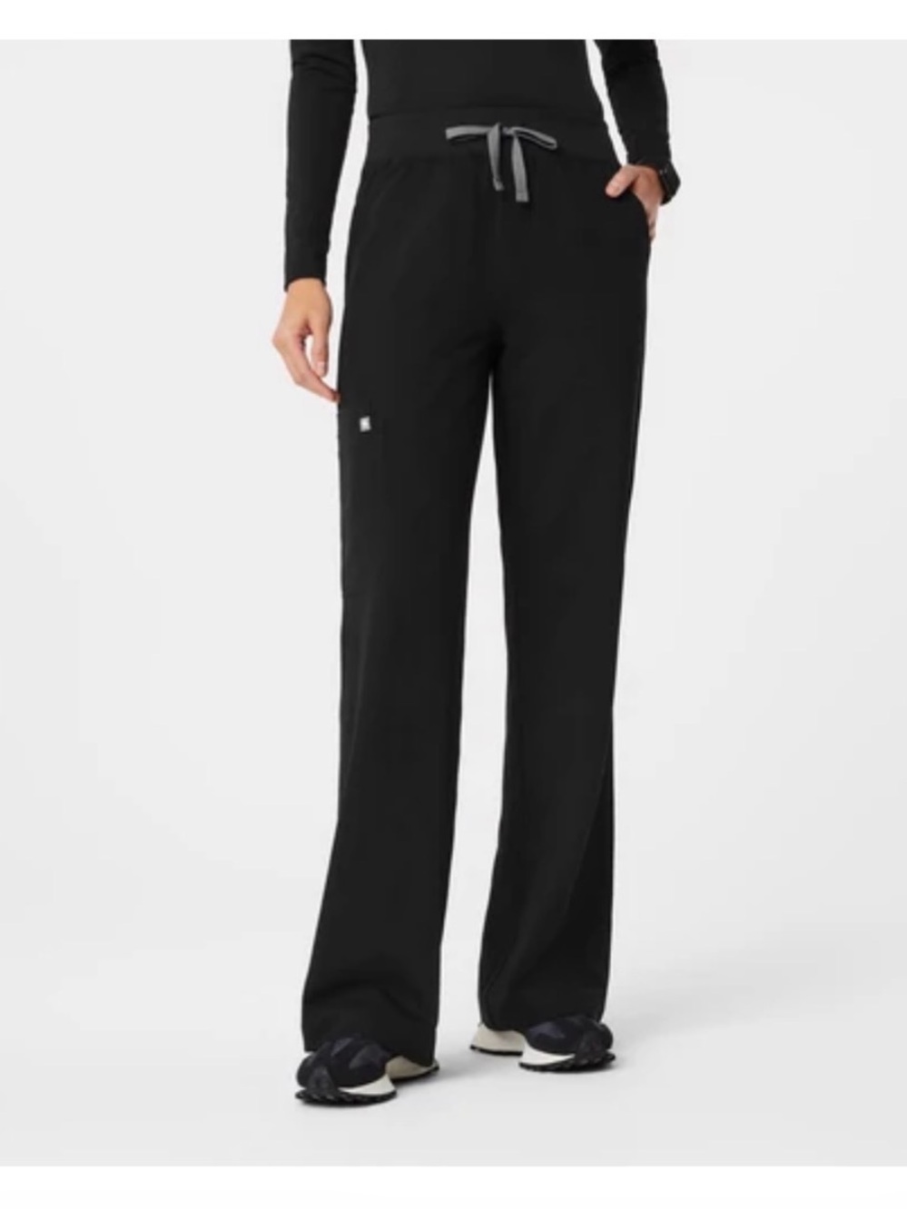 FIGS Women’s Isabel High-Waist Wide Leg Bottoms